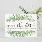 Kleine Wasserfarbe Wildwiese Save the Date (Stehend Vorderseite)