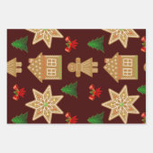 Kleine Weihnachtsgeschenke Geschenkpapier Set (Vorderseite)