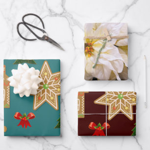 Kleine Weihnachtsgeschenke Geschenkpapier Set