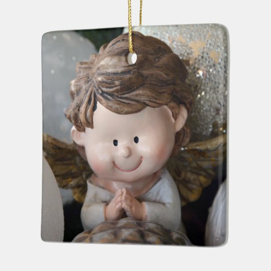 Kleine Weihnachtsgeschenke Keramikornament (Links)
