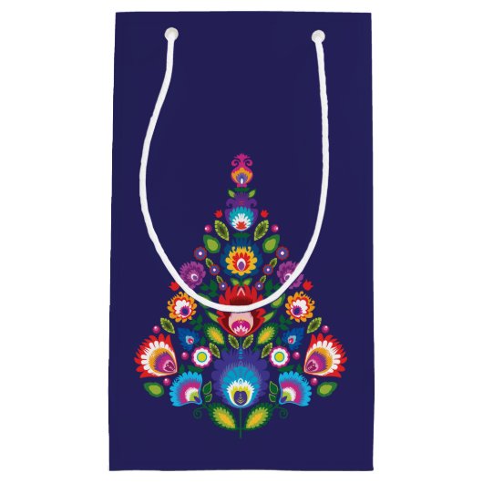 Kleine Weihnachtsgeschenktasche mit individueller  Kleine Geschenktüte (Vorderseite)