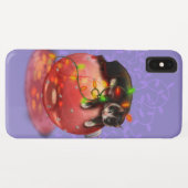 Kleine Weihnachtskatzenleuchten Garland Wintermagi Case-Mate iPhone Hülle (Rückseite (Horizontal))