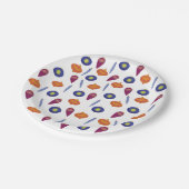 Kleine Weihnachtsschmuck Pappteller (Schrägansicht)