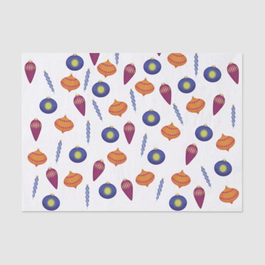 Kleine Weihnachtsschmuck Seidenpapier (Vorderseite)