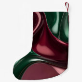Kleine Weihnachtsstrumpfhose in stilvollem Grafikd Kleiner Weihnachtsstrumpf (Rückseite)