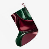 Kleine Weihnachtsstrumpfhose in stilvollem Grafikd Kleiner Weihnachtsstrumpf (Rückseite (Hängend))
