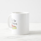 Kleine Weihnachtszeit Bäumchen Kuchen Debbie Kaffeetasse (Vorderseite Links)