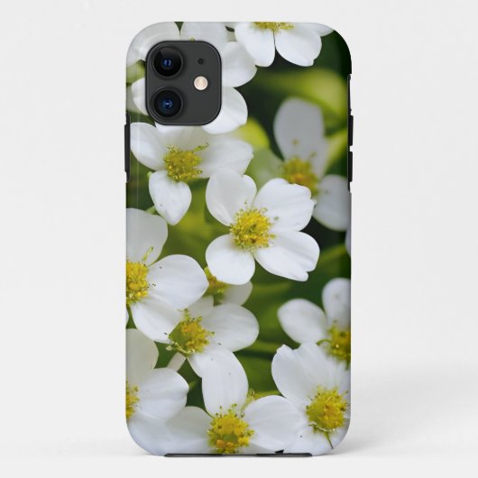 Kleine, weiße Blume Case-Mate iPhone Hülle (Rückseite)