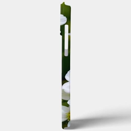 Kleine, weiße Blume Case-Mate iPhone Hülle (Rückseite / Links)