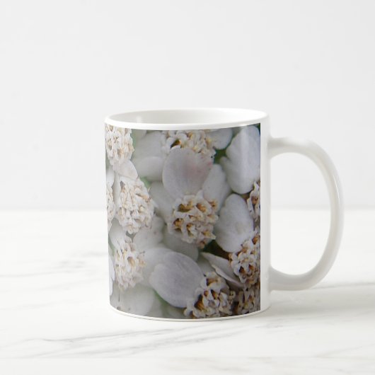 Kleine weiße Blume Tasse (Rechts)