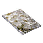 Kleine weiße Blumen Notizblock (Rechte Seite)