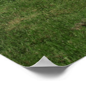 kleine weiße Kirche Poster (Ecke)