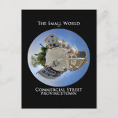 Kleine Welt der Kommerziellen Straße Provincetown Postkarte (Vorderseite)
