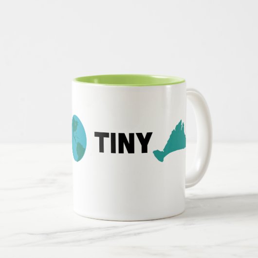 Kleine Welt, winzige Tasse (VorderseiteRechts)