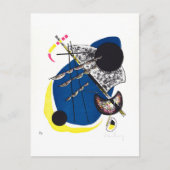 Kleine Welten II von W. Kandinsky Postkarte (Vorderseite)