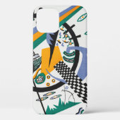 Kleine Welten IV, Abstrakt, Wassily Kandinsky Case-Mate iPhone Hülle (Rückseite)