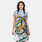 Kleine Welten IV, Abstrakt, Wassily Kandinsky Schürze (Getragen)