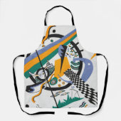 Kleine Welten IV, Abstrakt, Wassily Kandinsky Schürze (Vorderseite)