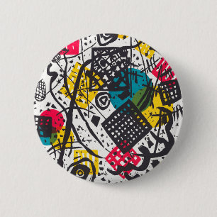Kleine Welten V (Kleine Welten V) Wassily Kandinsk Button