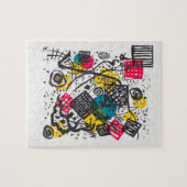 Kleine Welten V (Small Worlds V) Wassily Kandinsky Puzzle (Horizontal)