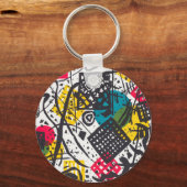 Kleine Welten V (Small Worlds V) Wassily Kandinsky Schlüsselanhänger (Vorderseite)