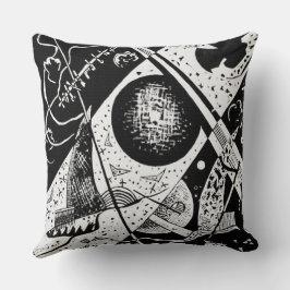 Kleine Welten VI - Kandinsky Kissen