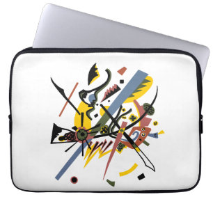 Kleine Welten, Wassily Kandinsky in digitalen Farb Laptopschutzhülle