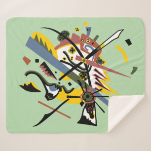 Kleine Welten, Wassily Kandinsky in digitalen Farb Sherpadecke