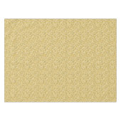 Kleine Wiese Ditsy Blumenmuster - Senfcreme Tischdecke (Vorderseite (Horizontal))