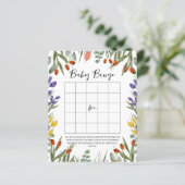 Kleine Wildblume auf dem Weg Herbst Baby Bingo (Stehend Vorderseite)
