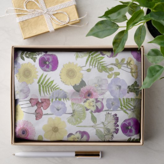 Kleine Wildblume Baby Dusche Thema Papier (Geschenk)