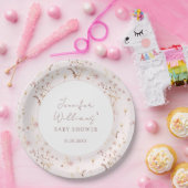 Kleine Wildblume Baby Duschpapiere Teller (Party)