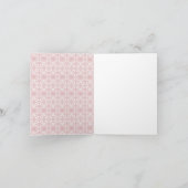 Kleine Wildblume Blumendusche Einladung (Innenseite)