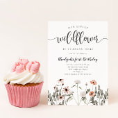 Kleine Wildblume Geburtstagsparty Einladung