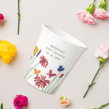 Kleine Wildblume Hübsch Baby Girl Babydusche