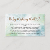 Kleine Wildblume ist unterwegs und wünscht sich gu Begleitkarte (Vorderseite)