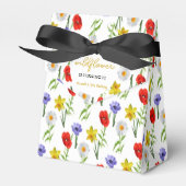 Kleine Wildblume Kindergeburtstag Geschenkschachtel (Vorderseite)