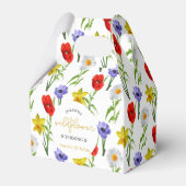 Kleine Wildblume Kindergeburtstag Geschenkschachtel (Vorderseite)