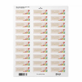 Kleine Wildblume Mama auf Bee Baby Dusche (Vorne)