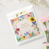 Kleine Wildblume Mama auf Bee Baby Dusche Geschenktütchen (Versiegelt)