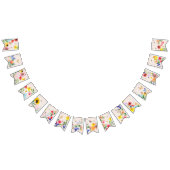 Kleine Wildblume Mama auf Bee Baby Dusche Wimpelkette (Alle)