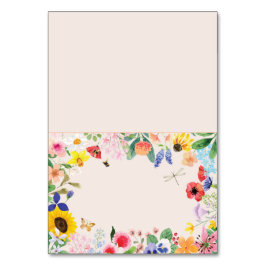 Kleine Wildblume Mama Bee Baby Dusche Platzkarte Tischnummer