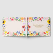 Kleine Wildblume Mama zu Bee Baby Dusche Gästebuch (Voll)