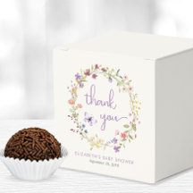 Kleine Wildblume Watercolor Kindermädchendusche