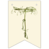 Kleine Wildblume Wimpelkette (Dritte Fahne)