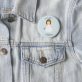 Kleine Wildblume zum Geburtstag Button (Beispiel)