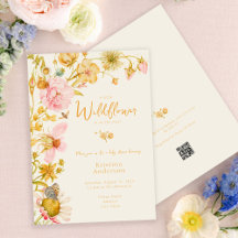 Kleine Wildblumen-Schmetterling-Boho-Baby-Party