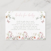 Kleine Wildblumen-Schmetterling-Mädchen-Baby-Party