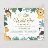 kleine wilde 1-Waldbrände-Babydusche (Vorderseite)