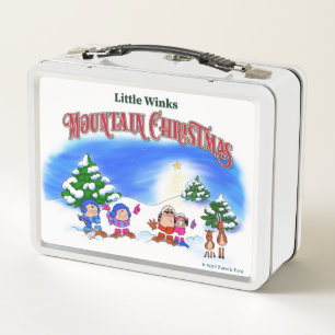 Kleine Winks - Weihnachtsgeschenk Metall Brotdose